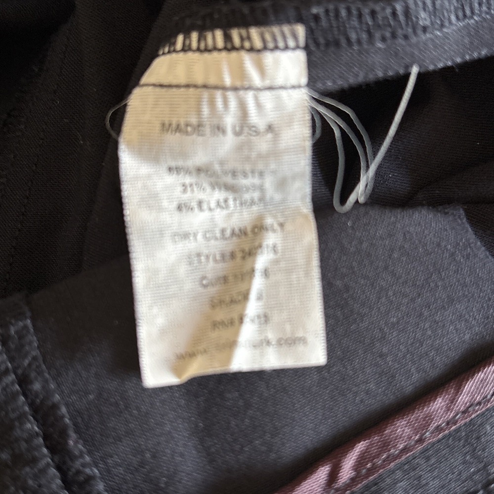 Trina Turk Los Angeles  | Black Trouser Dress Pant Business Straight Leg Size 4 - Picture 3 of 9